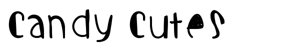 Candy Cutes font preview