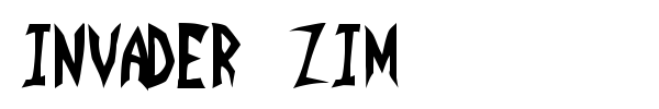 Invader Zim fuente