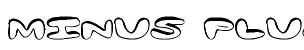 Minus Plus fuente