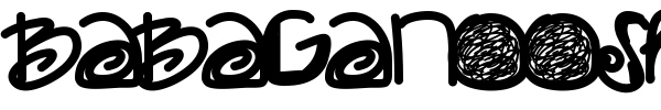 Babaganoosh font preview