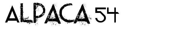 Alpaca 54 fuente