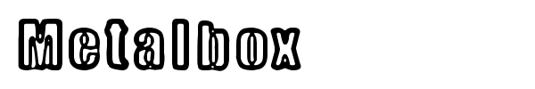 Metalbox fuente