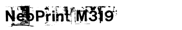 NeoPrint M319 fuente