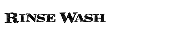 Rinse Wash fuente