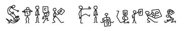 Stick Figures fuente