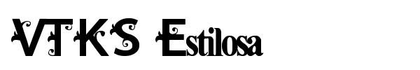 VTKS Estilosa fuente