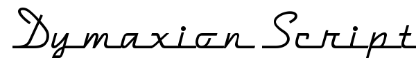 Dymaxion Script fuente