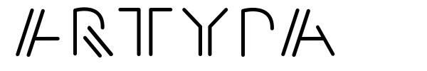 Artypa font preview