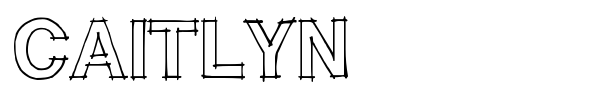 Caitlyn font preview