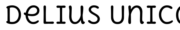 Delius Unicase fuente