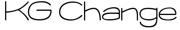KG Change This Heart font preview