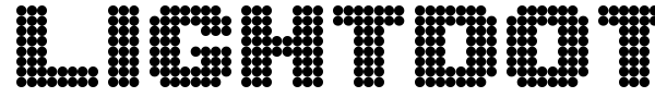 Lightdot 8x8 fuente