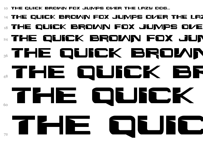 Interdiction font waterfall