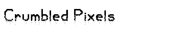 Crumbled Pixels fuente