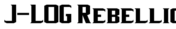 J-LOG Rebellion Serif fuente