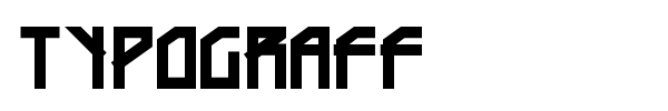 Typograff fuente