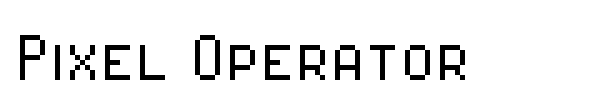 Pixel Operator fuente