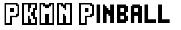 PKMN Pinball fuente