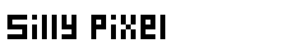 Silly Pixel font preview