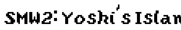 SMW2: Yoshi's Island fuente