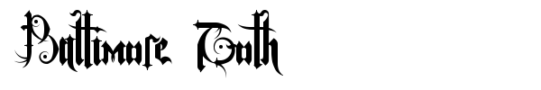 Baltimore Goth fuente