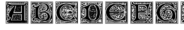 Medieval Victoriana font preview