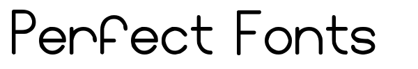 Perfect Fonts fuente
