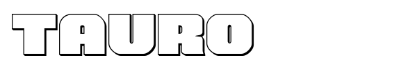 Tauro font preview