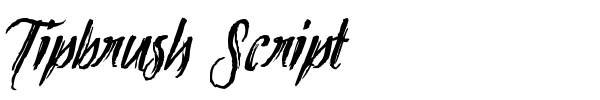 Tipbrush Script fuente