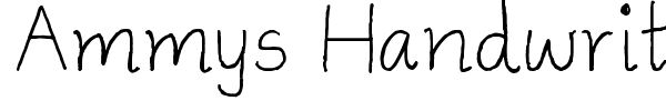 Ammys Handwriting fuente