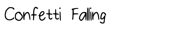 Confetti Falling fuente