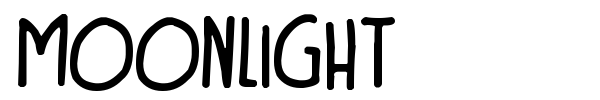 Moonlight font preview