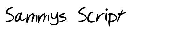 Sammys Script fuente