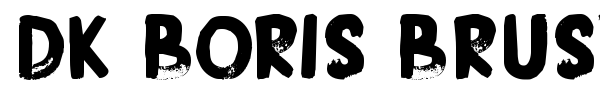 DK Boris Brush fuente