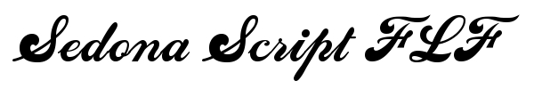 Sedona Script FLF fuente