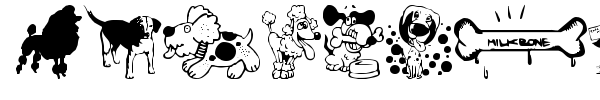 Dogs CSP font preview