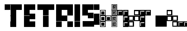 Tetris Blocks fuente