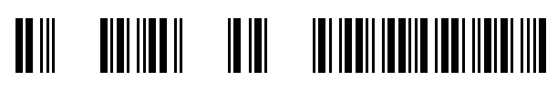 3 of 9 Barcode fuente