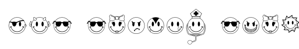 JLS Smiles Sampler font preview