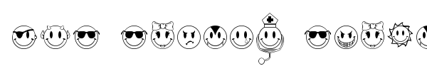 JLS Smiles Sampler font preview