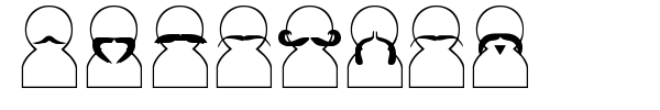 Movember font preview