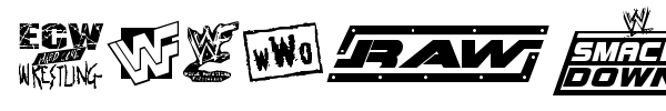 Pro Wrestling Logos fuente