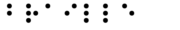 Braille fuente