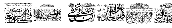 My Font Quraan 3 fuente