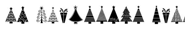 KG Christmas Trees fuente