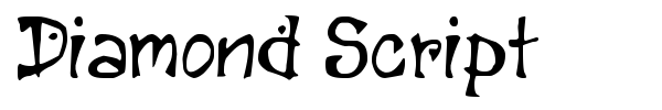 Diamond Script fuente