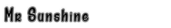 Mr Sunshine fuente