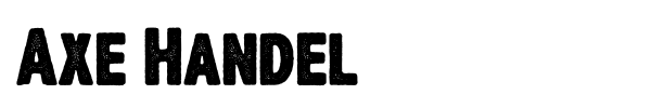 Axe Handel fuente