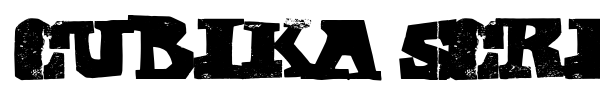 Cubika Script fuente