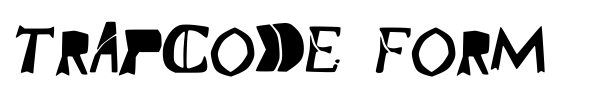 Trapcode Form fuente
